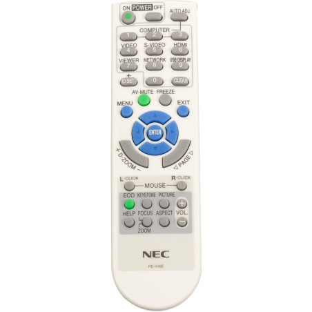 "Enhance Control with the SharpNEC RD-448E Remote Controller - Model 7N900927"